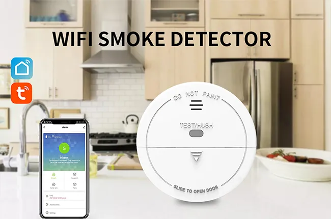 WiFi 联网 + 涂鸦 APP,远程报警消息推送
