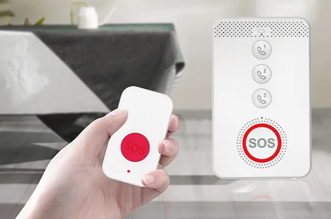 IP65 防水 SOS 无线按钮，浴室可用